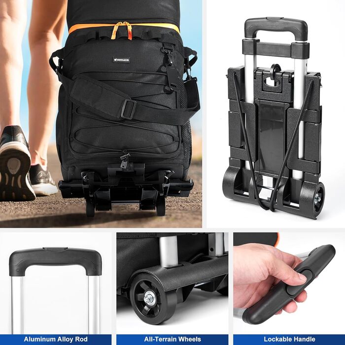 Термосумка на колесах на 72 банка Odoland