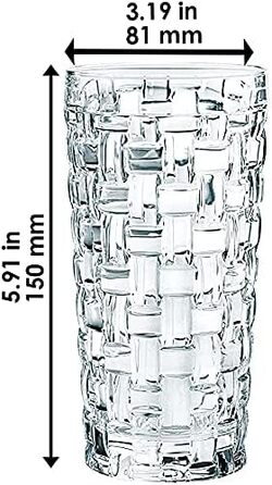 Набір склянок для лонг-дринків 0,4 л, 8 предметів, Bossa Nova Nachtmann