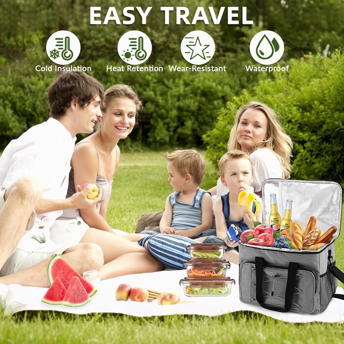 Складна термосумка 20 л Zikenis