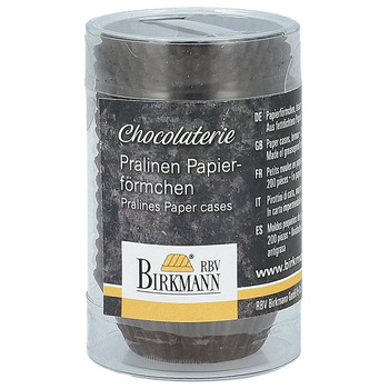 Набір форм для шоколадних цукерок, 200 шт, чорний, RBV Birkmann