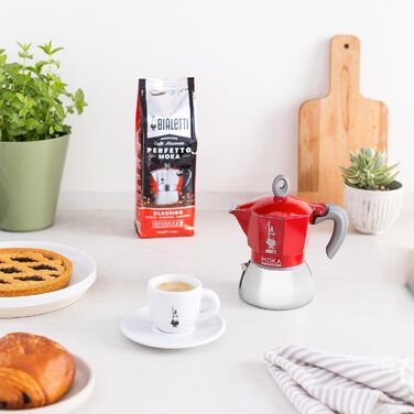 Кофеварка Moka Induction 150 мл на 4 чашки, красный Bialetti