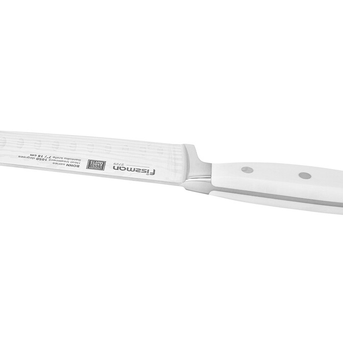 Ніж Fissman сантоку BONN 18 см X50CrMoV15 сталь (2729)