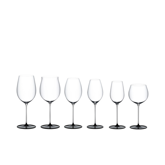 Бокал для красного вина Бордо Гран Крю 953 мл, Fatto A Mano Black Tie Riedel