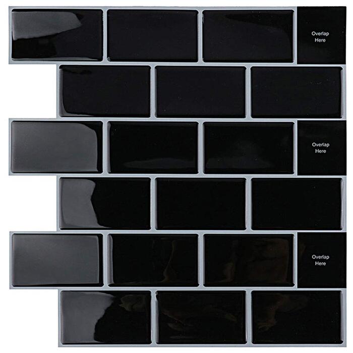 Набір з 10 3D-наклейок на плитку 30 х 30 см Yoillione