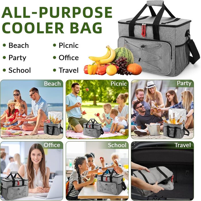 Складна термосумка 20 л Zikenis