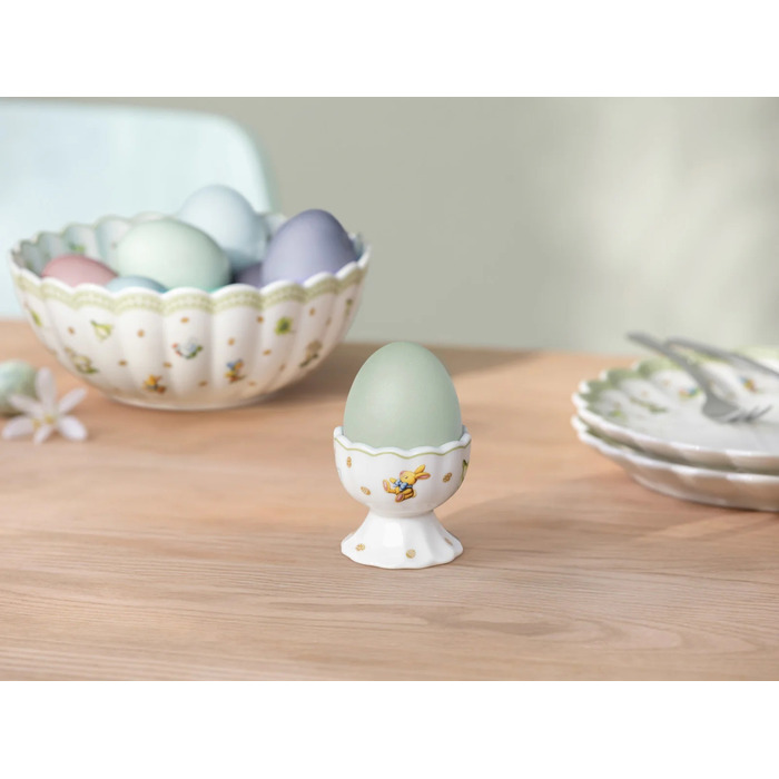 Набор из 6 подставок для яиц и 6 блюдец Easter Delight Villeroy & Boch