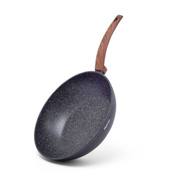 Сковорідка ВОК Fissman VESUVIO STONE 28x7,5 см (4247)