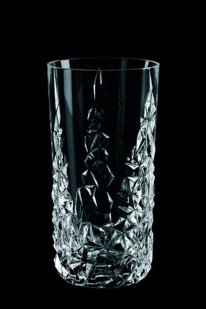 Стекло, 420 CubicCentimeters, кристально прозрачный (стаканы для лонг-дринка), 101967 Sculpture Long Drink Set