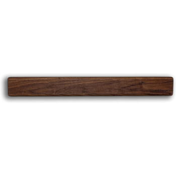Магнитная полоса из изысканного ореха для стильной организации ножей 40 x 7 x 3,5 см (60 см)