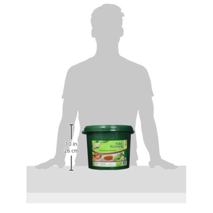 Заправка для салату Knorr Art (Легко готується, універсальна заправка для салату) 1 упаковка (1 x 1 кг) (Бальзамічний оцет, 5 кг (1 упаковка))