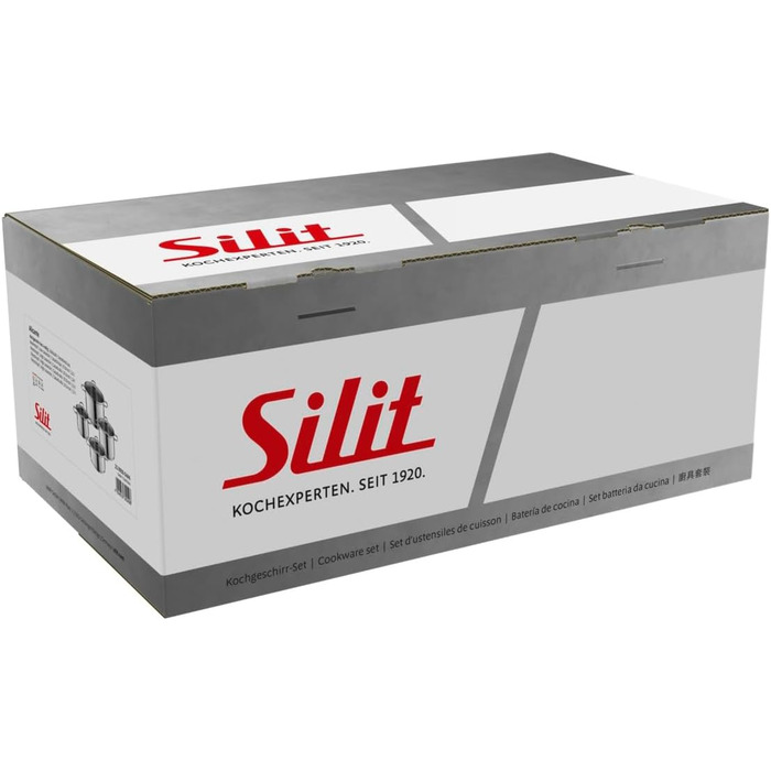 Набор кастрюль 8 предмета Alicante Silit