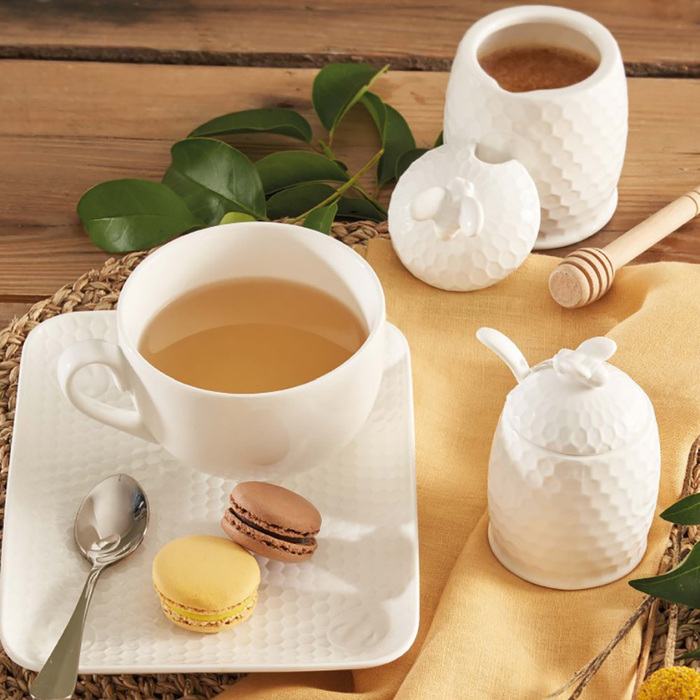 Чашка для чаю з блюдцем La Porcellana Bianca APEREGINA, порцеляна, 12 х 8 см, 300 мл