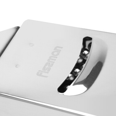 Терка чотиристороння Fissman 24,5 см нержавіюча сталь (18613)