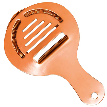 Хавторн-стрейнер 15.5 см, мідне покриття, Coley Copper, Urbanbar (Урбанбар)