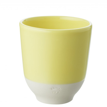 Чашка для чаю Revol Color Lab, лимонна, діам. 8 см h 8,8 см, 0,2 л