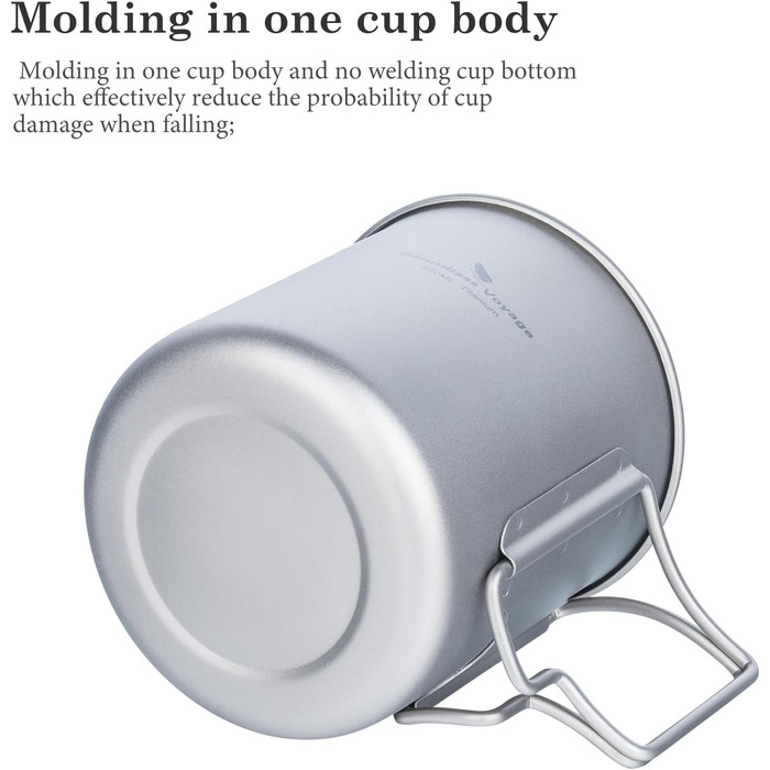 Кружка для кемпинга 420 мл Boundless Voyage