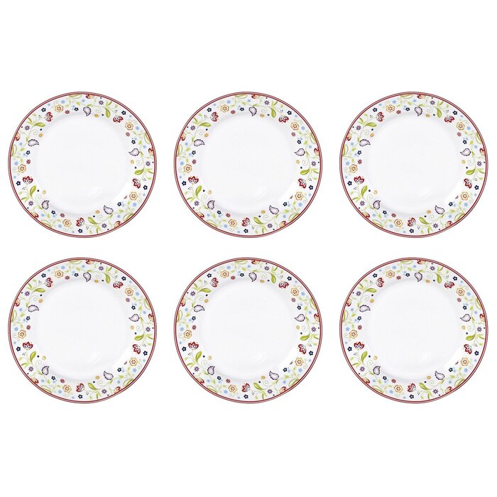 Набор завтраковых тарелок 6 предметов 20 см Ritzenhoff & Breker