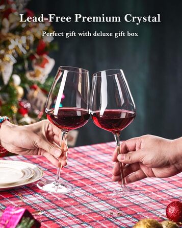 Набор бокалов для вина 4 шт 545 мл JBHO