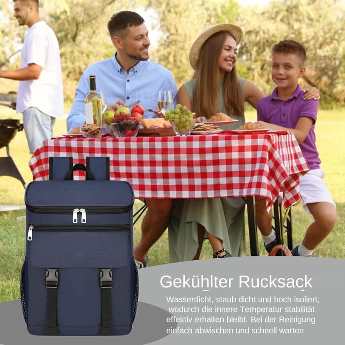 Термо-рюкзак синій Generisch