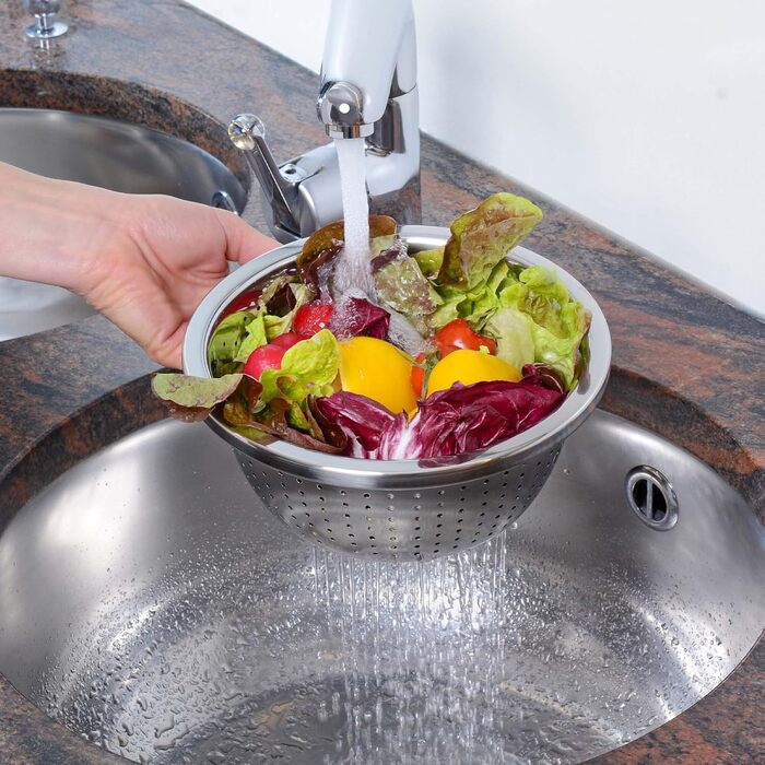 Набор сита и миски 2 шт 20 см GRÄWE