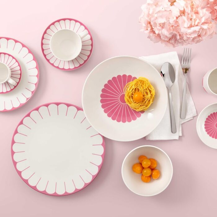 Миска для пасти 620 мл рожевий Fleur Villeroy & Boch