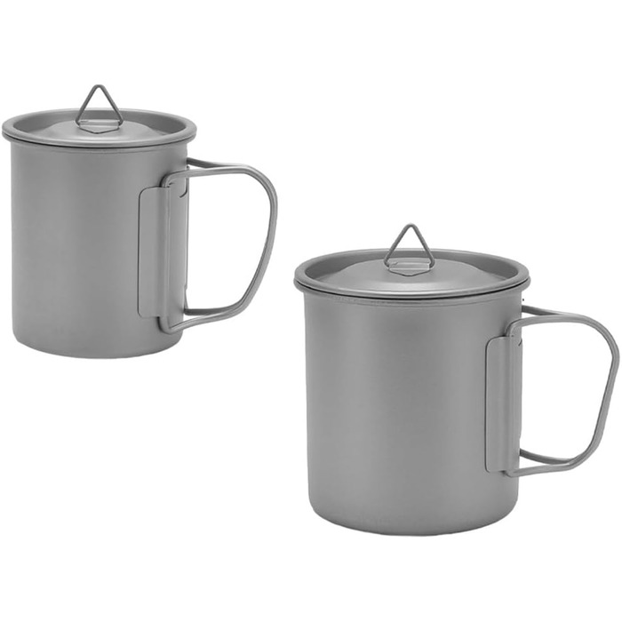 Туристична чашка з титану 300 мл DAZZLEEX