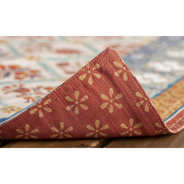 Бавовняні килимки для серветок, набір з 4 шт. , декоративні килимки для серветок, пасхальні килимки, що миються, для свят, вечерь, весни, літа (33 см x 48 см) (07 - Новели), 39Hermine 100