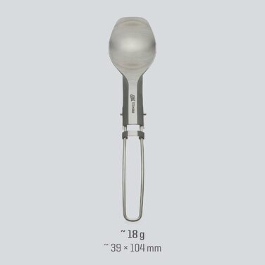 Сложная титановая ложка для кемпинга Esbit