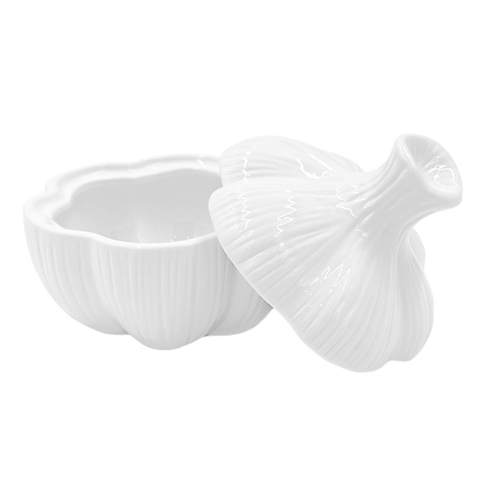 Банка для чеснока La Porcellana Bianca FATTORIA, фарфор, диам. 12 см, выс. 13 см