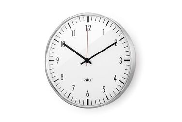 Часы настенные белые Ø 40 см Vedere Zack