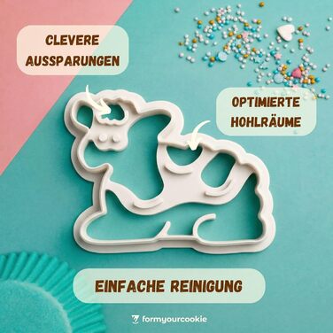 Набір із 3 формочок для пасхального печива, смугастий візерунок у вигляді пасхальних яєць, кролик, 2 в 1 зі штампом, 5 x 4 см, можна мити в посудомийній машині, екологічно чисті, стійкі до іржі (ягня (6x4 см))