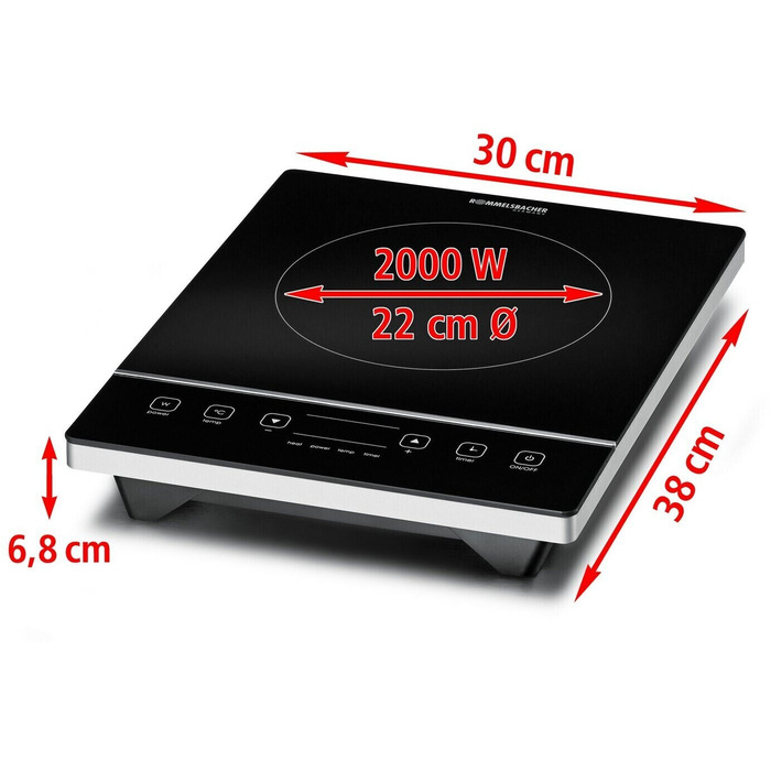 Плита индукционная CT 2005/IN Induction Rommelsbacher