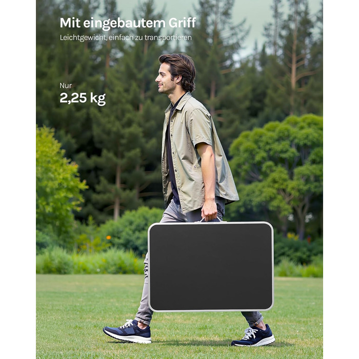 Кемпінговий стіл чорний WOLTU