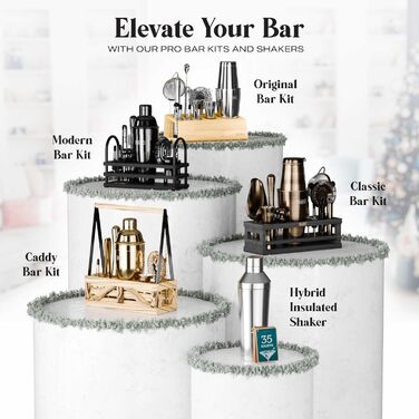Професійний набір для приготування коктейлів 12 предметів Bare Barrel