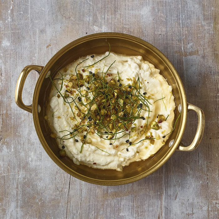 Сковорода для подачі 13.5*3.75 см, 460 мл, кругла, металева, Gold Vintage Steel, GenWare