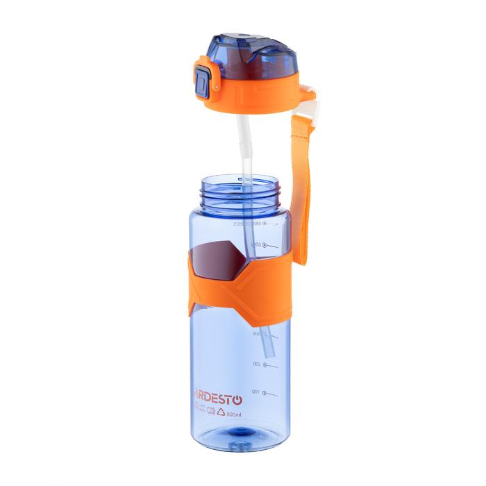 Бутылка для воды 800 мл синий Fitness ARDESTO