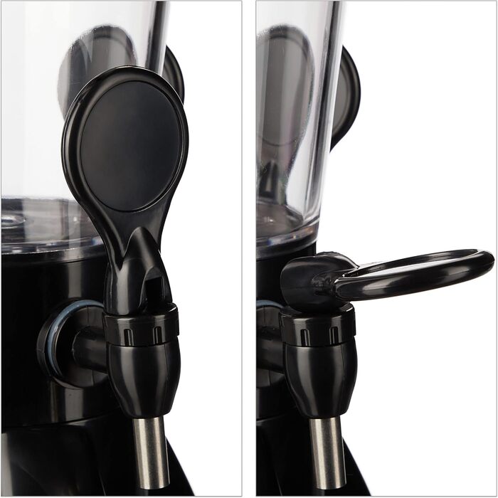 Диспенсер для напоїв з 3 кранами 4 л Relaxdays