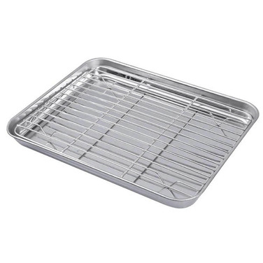 Піддон з нержавіючої сталі з решіткою 26,5 x 2,8 x 20,5 см GRILLI 777627 Код: 013396