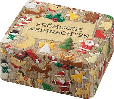 Набір кондитерських коробок великий, 2 предмета, Fröhliche Weihnachten RBV Birkmann