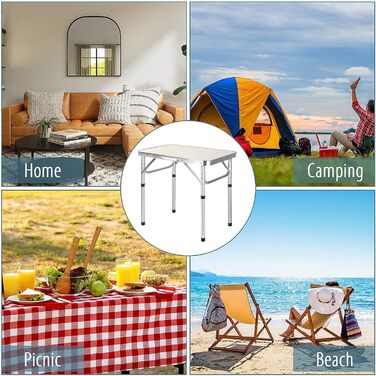 Складной кемпинговый стол 60 х 44,5 х 57 см Generisch