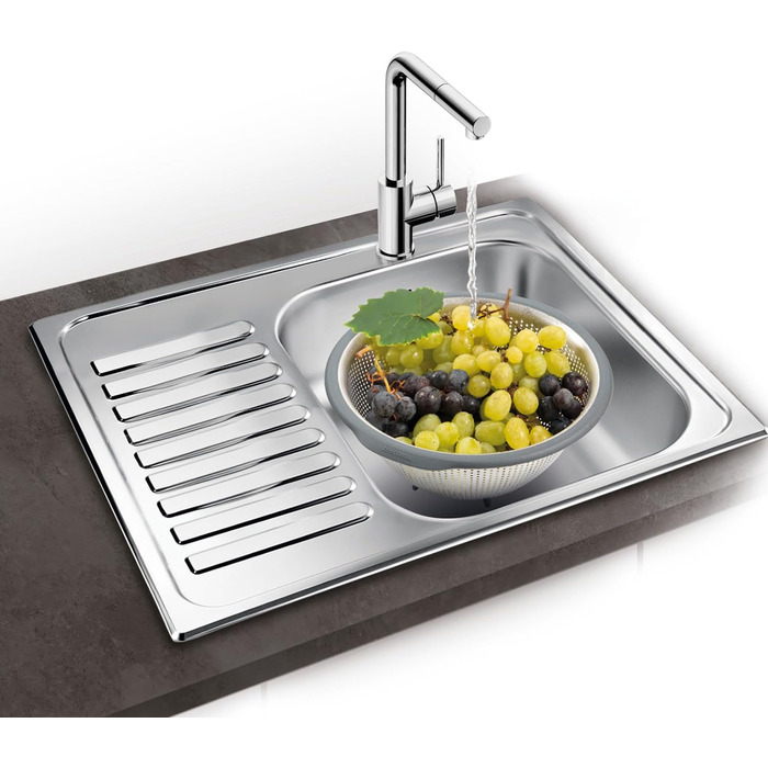 Дуршлаг из нержавеющей стали 20 см Tescoma