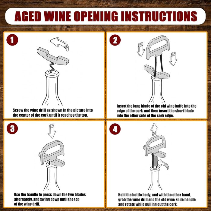 Штопор для вина 3-в-1 LUCYLANKER