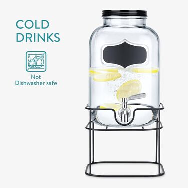 Диспенсер для напитков с краном 5 л Navaris