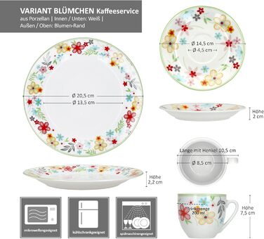 Кавовий набір з 18 предметів для 6 осіб MamboCat