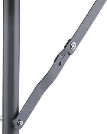 Раскладной стол для кемпинга 118 х 60 х 74 см серый Relaxdays