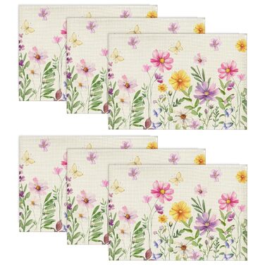 Весняні килимки набір з 6 шт 30 х 45 см Artoid Mode