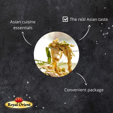 Острые рисовые крекеры, 1 упаковка 150 г Royal Orient