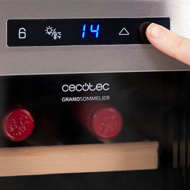 Винний холодильник до 8 пляшок Cecotec