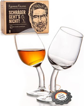 Набор бокалов для шнапса на ножке 6 шт 70 мл Kornrad Krumm