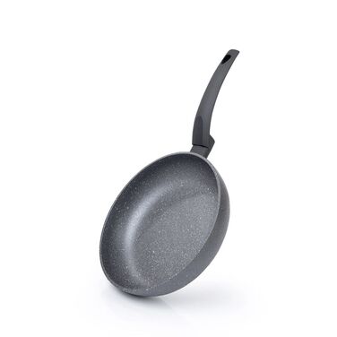 Глибока сковорідка для смаження Fissman GREY STONE 24x6 см (4973)